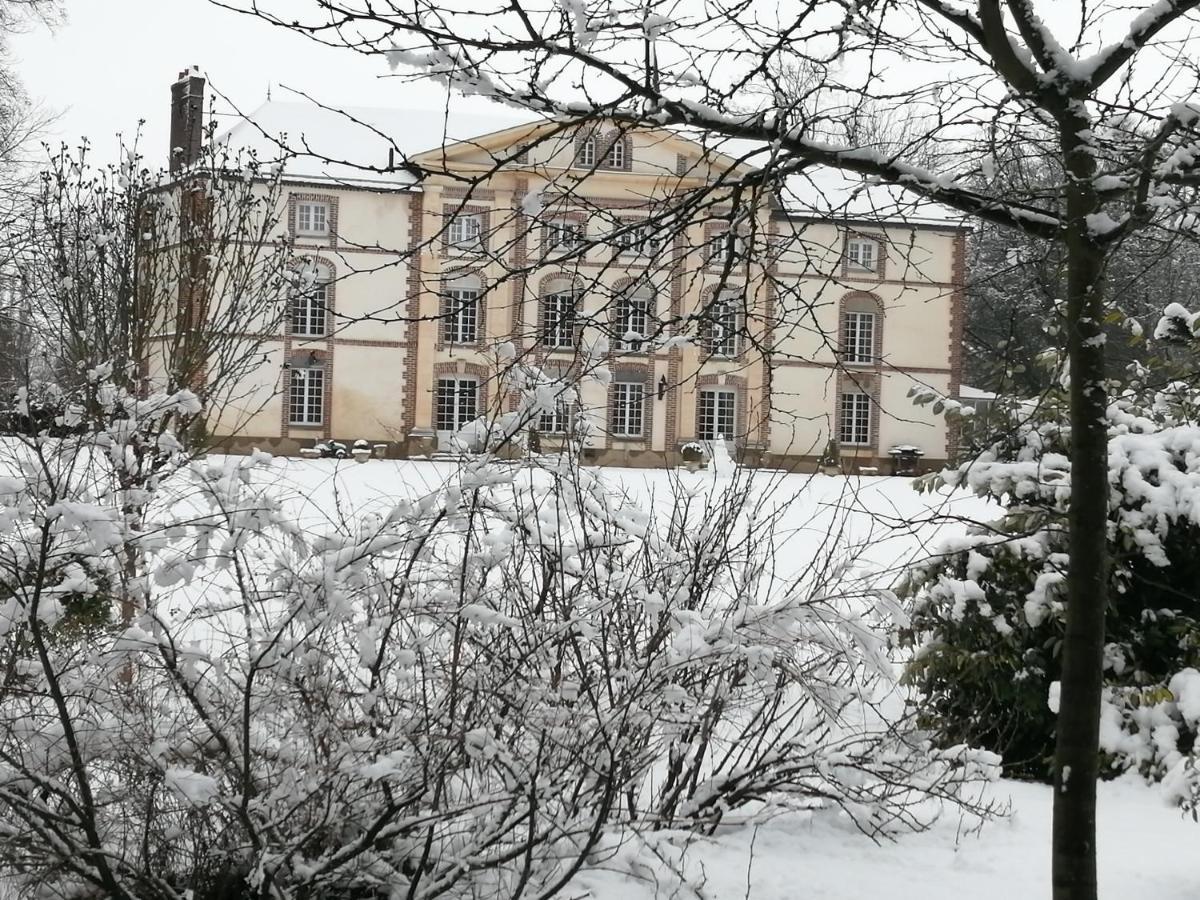 Chambre Le Notre Le Domaine Des Jardins De Bracquetuit Exterior photo